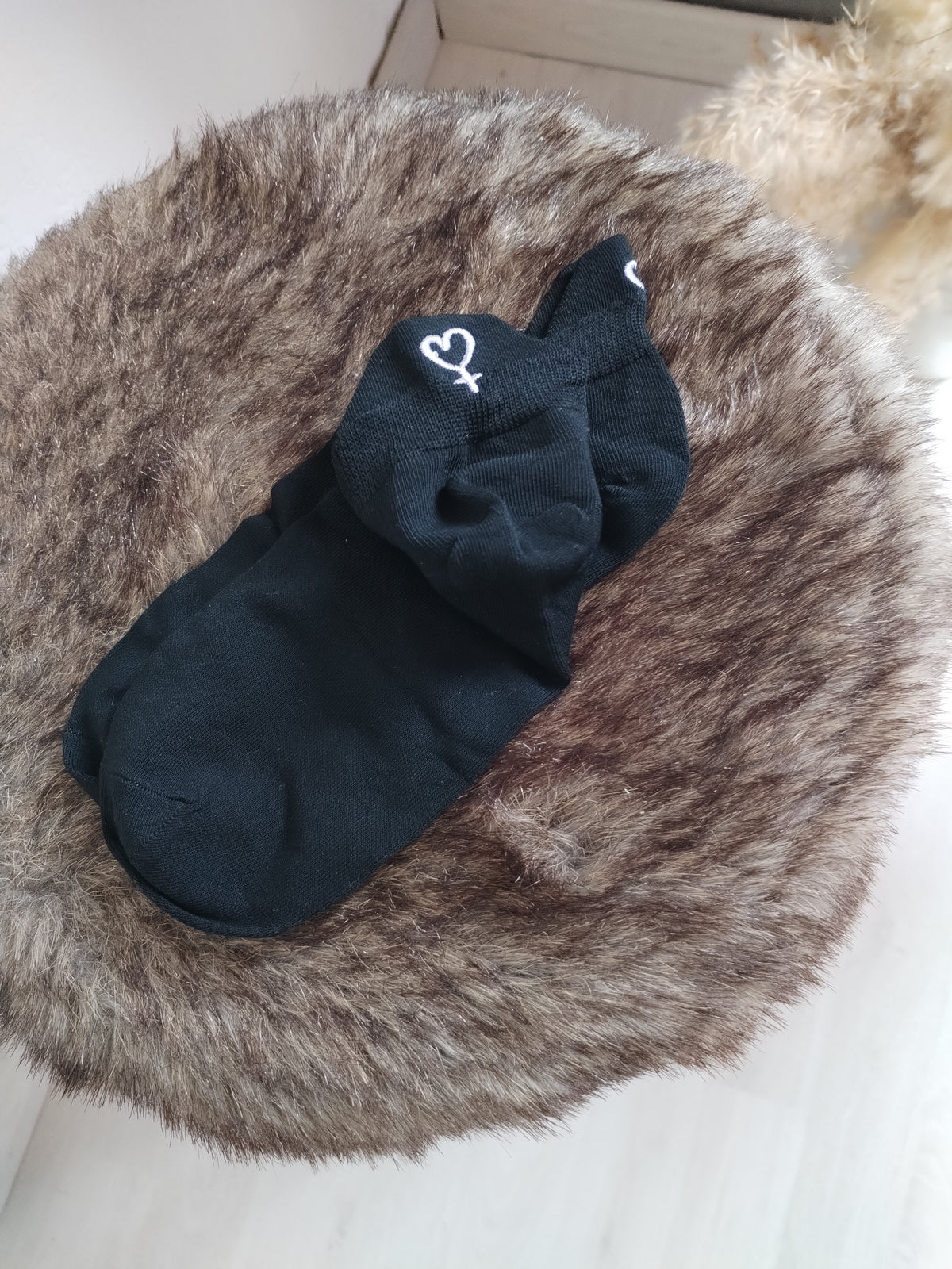 Sneaker Socken mit Herz