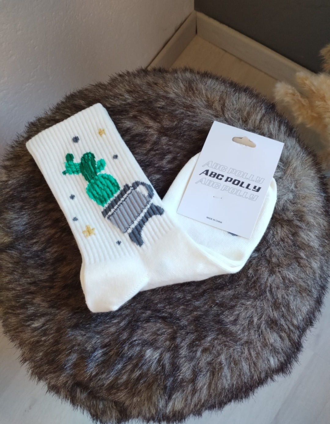 Stylische Kaktus Socken