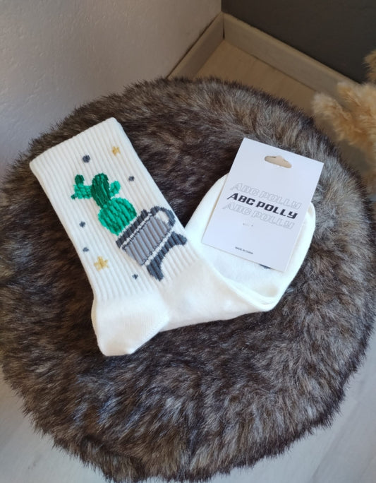 Stylische Kaktus Socken