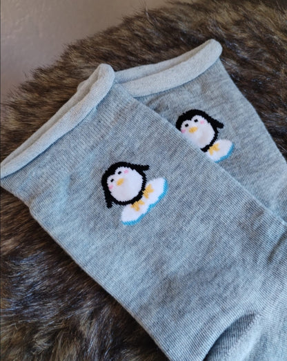 Süße Pinguin Socken