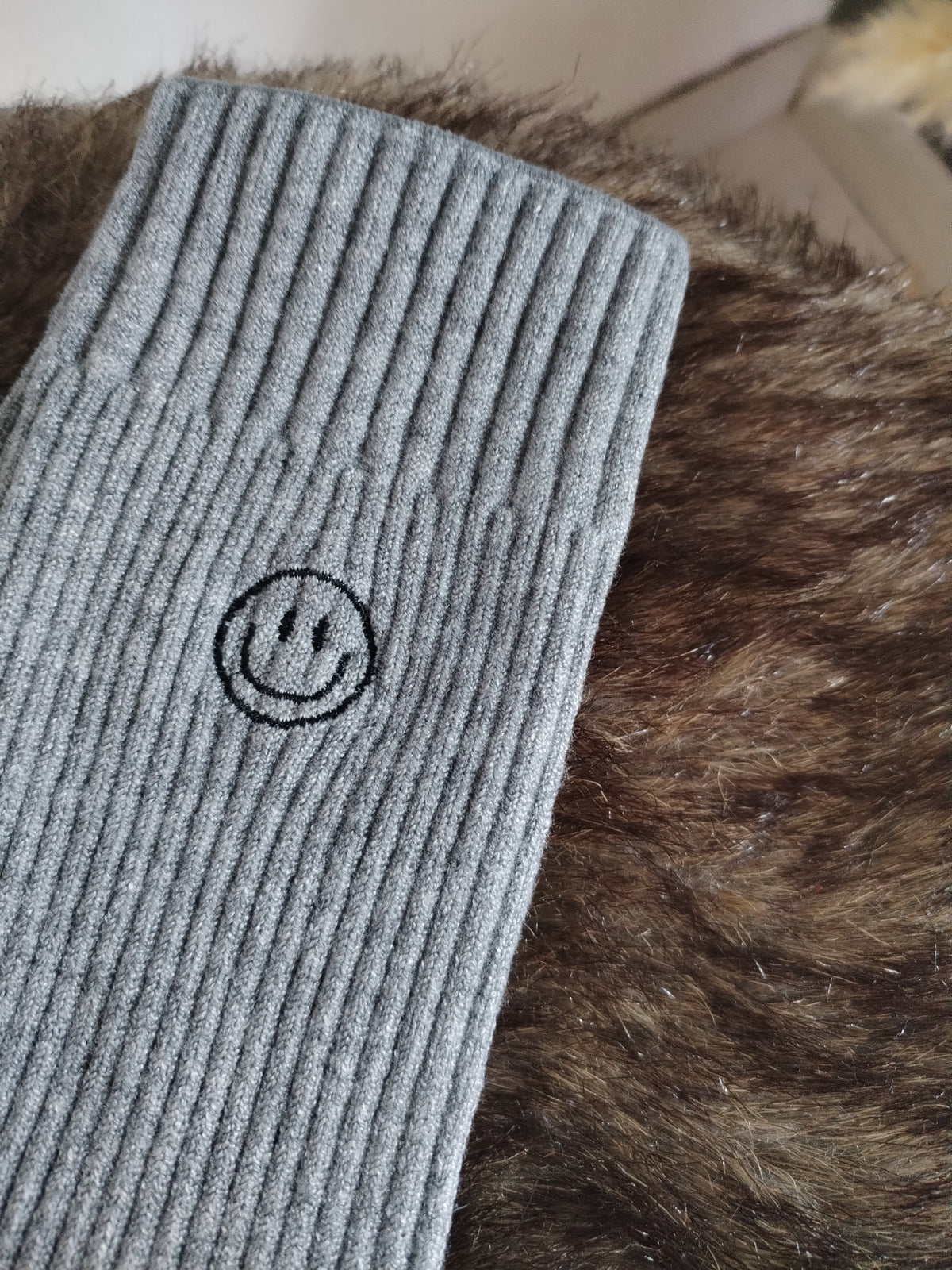 Smiley Socken